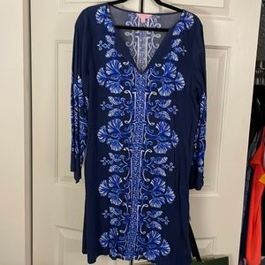 Lilly Pulitzer Harlow Tunic Dress Navy